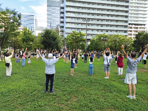 夏のラジオ体操