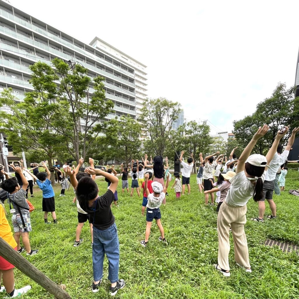 2024年　豊洲5丁目、夏のラジオ体操！