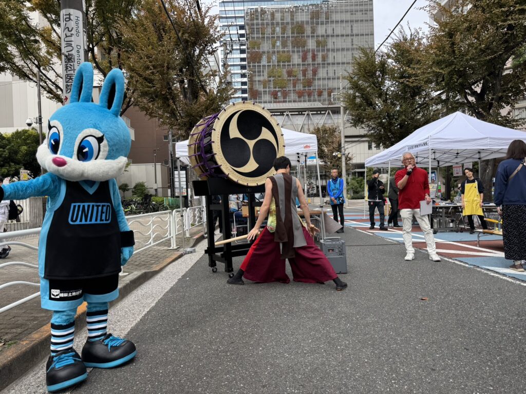 ユナイト、いのちとぶんか社大太鼓と共に開催宣言！